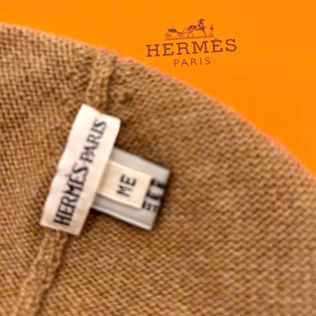 帽子 HERMES Cashmere Knit Beanie Margiela Era