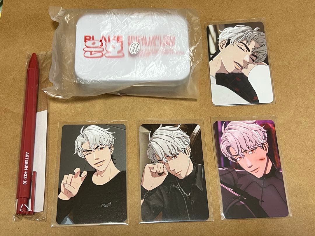 PLAVE ウノ EUNHO ペンライト スティック ネームパーツ トレカ ペン