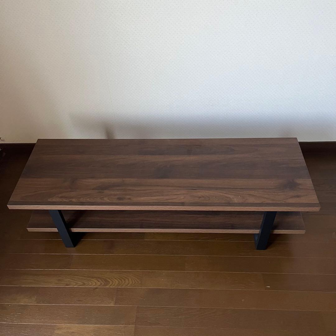 テレビボード　テレビ台　ローボード　木目調　幅120 完成品