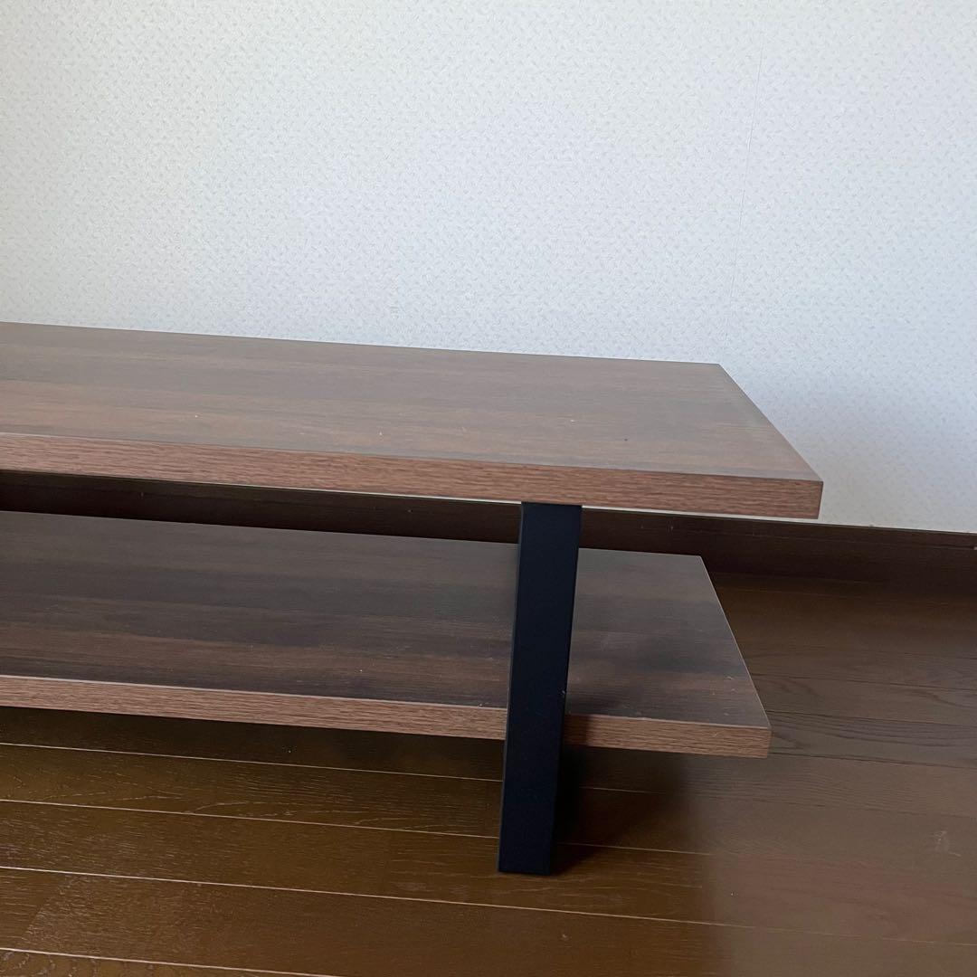 テレビボード　テレビ台　ローボード　木目調　幅120 完成品