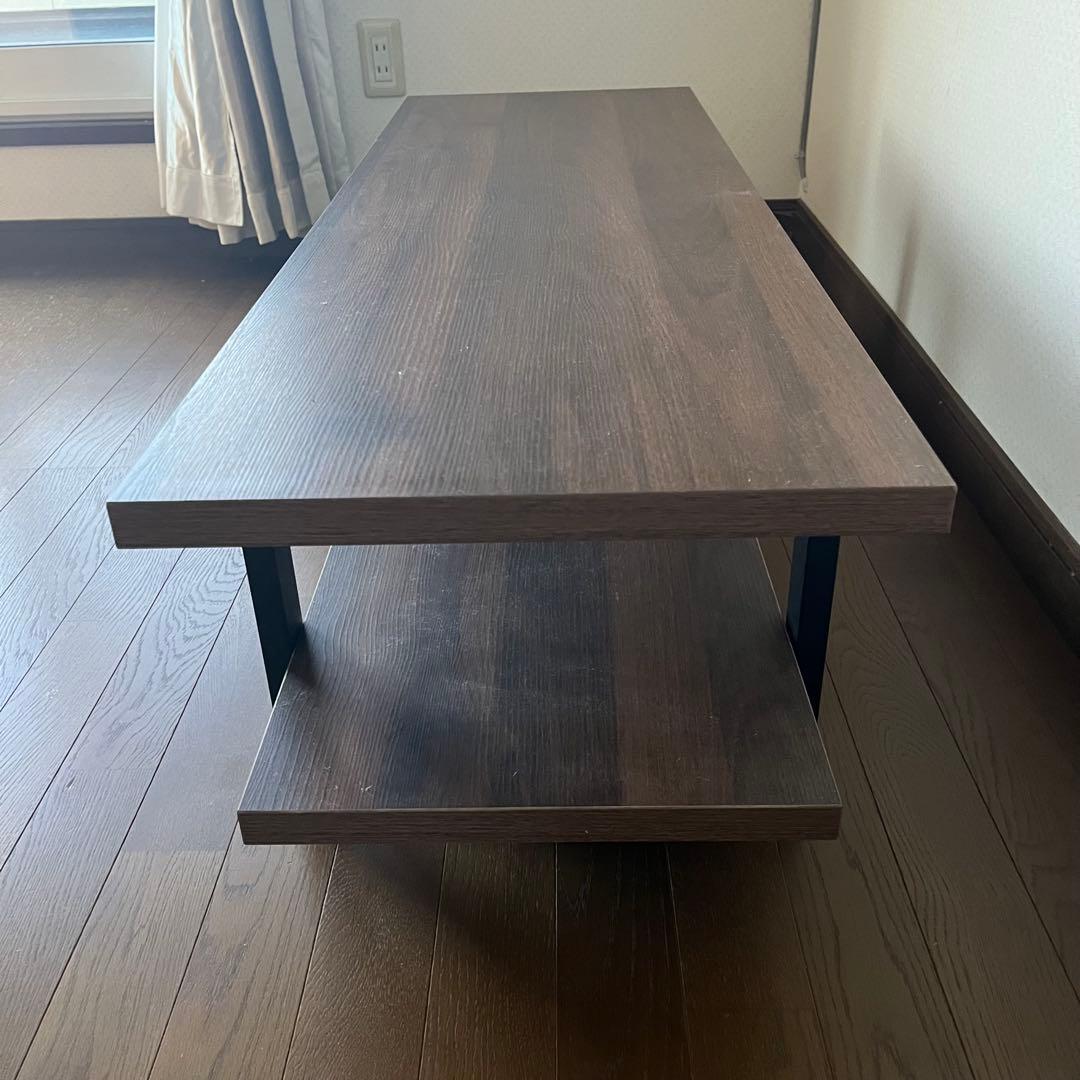 テレビボード　テレビ台　ローボード　木目調　幅120 完成品