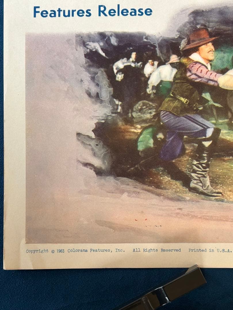 海賊の怒り　USオリジナル映画ポスター