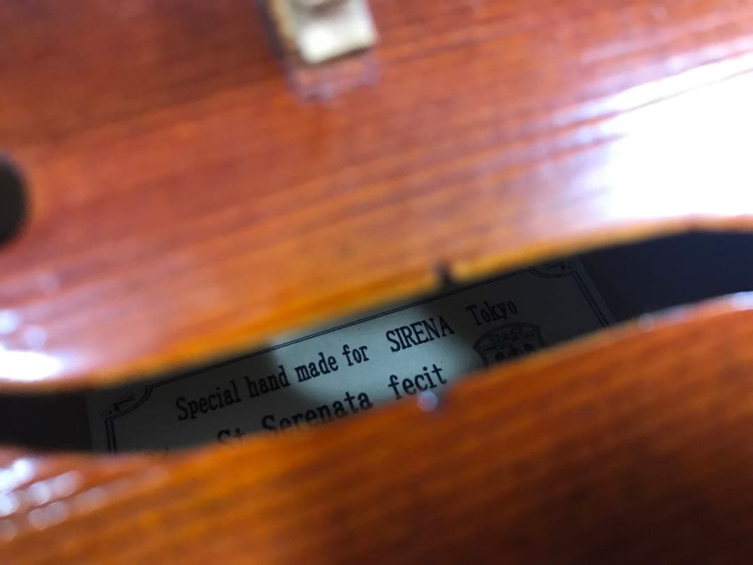 バイオリン 分数　3/4 Special hand made SIRENA