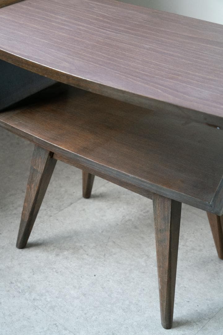 北欧 vintage ミッドセンチュリーモダン サイドテーブル 収納ボード