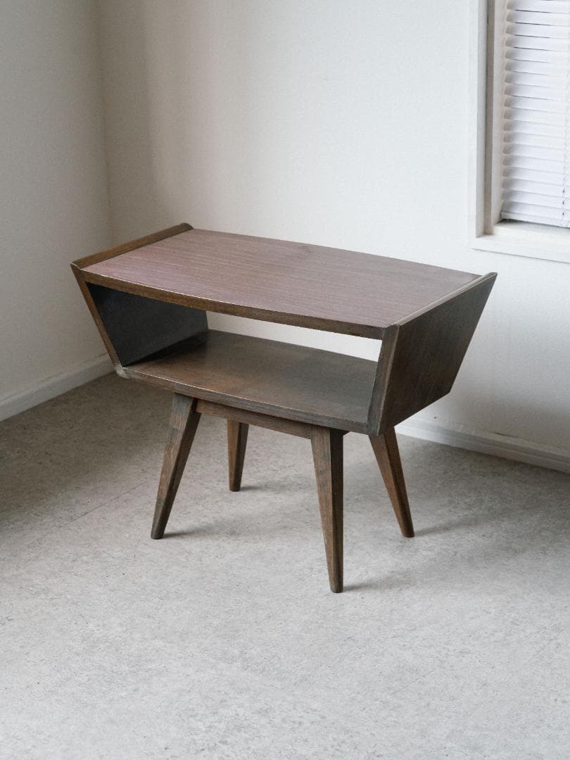 北欧 vintage ミッドセンチュリーモダン サイドテーブル 収納ボード