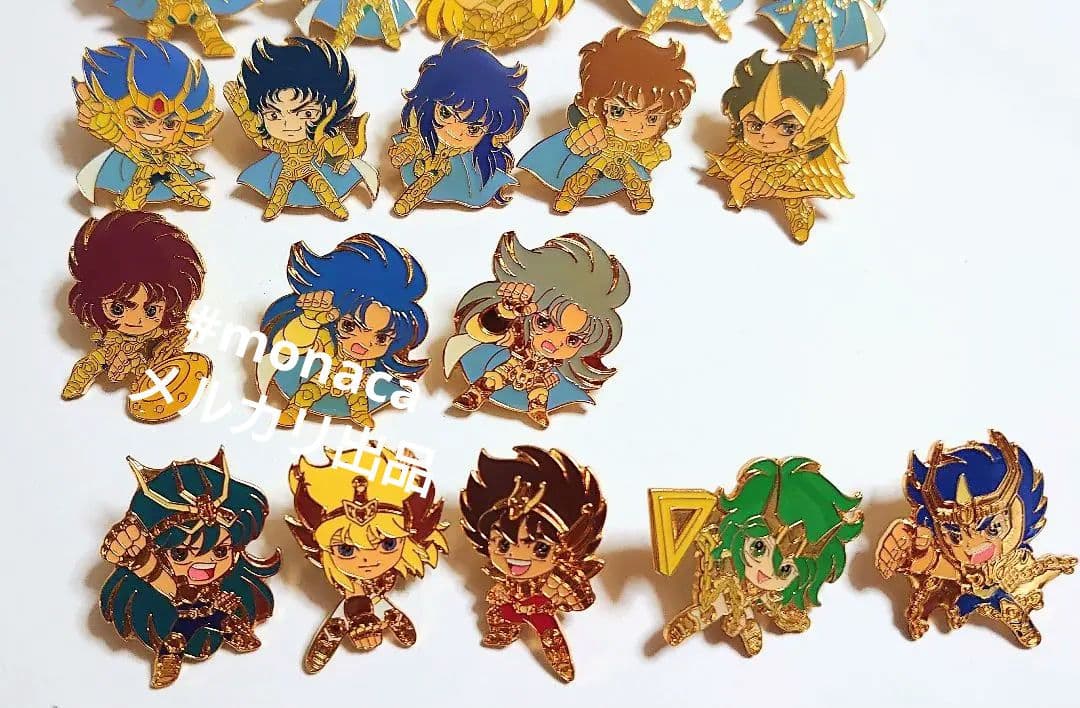 聖闘士星矢　ピンズコレクション　23種セット