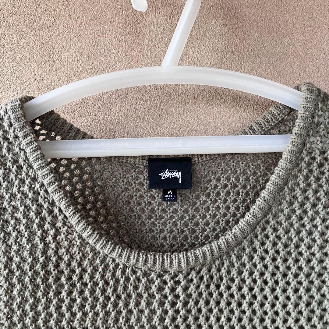 Stussy 22ss Odyed Mesh Tank　メッシュ　タンクトップ