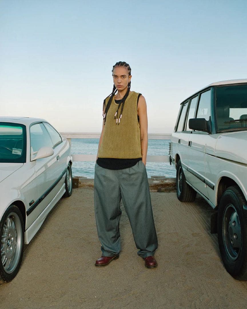 Stussy 22ss Odyed Mesh Tank　メッシュ　タンクトップ