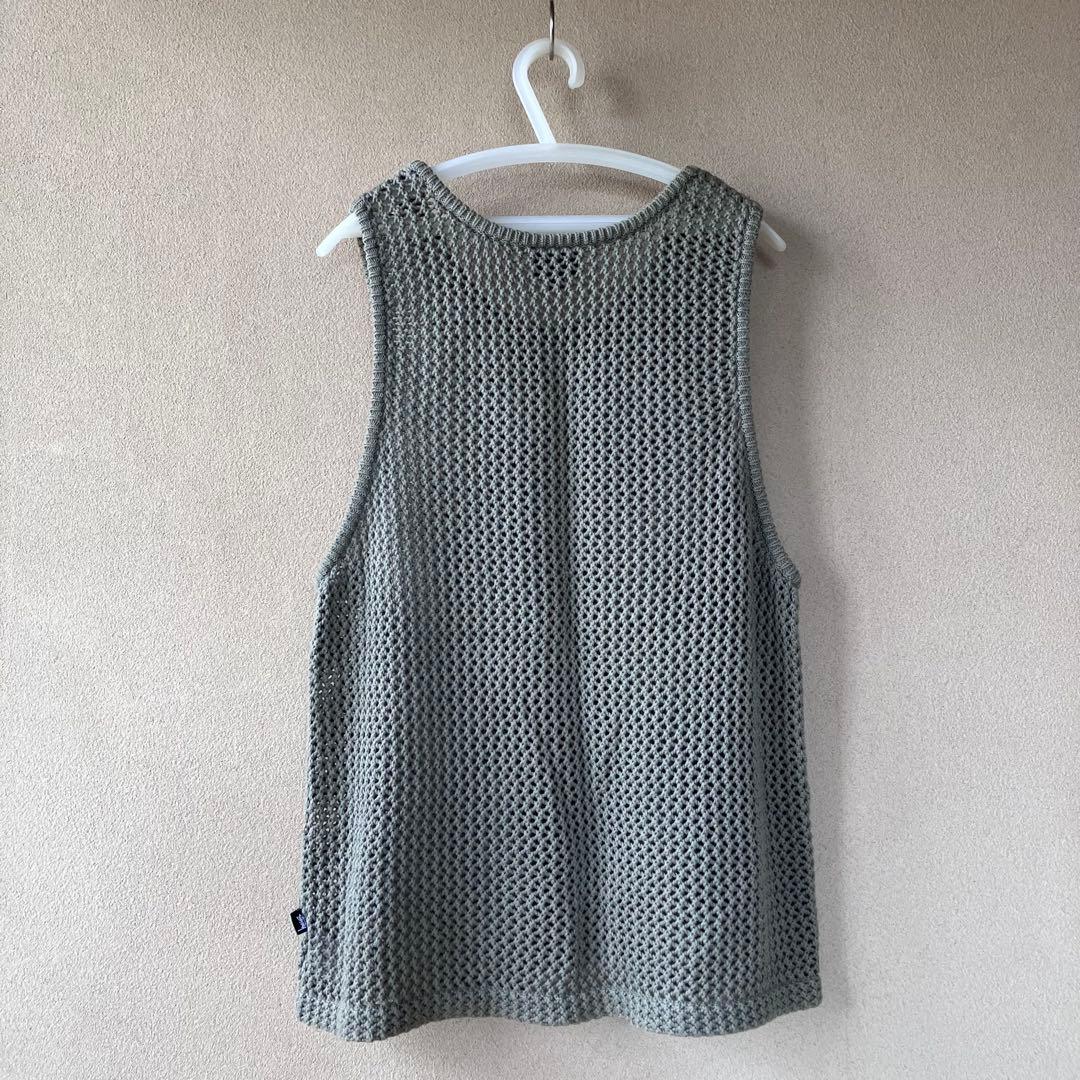 Stussy 22ss Odyed Mesh Tank　メッシュ　タンクトップ