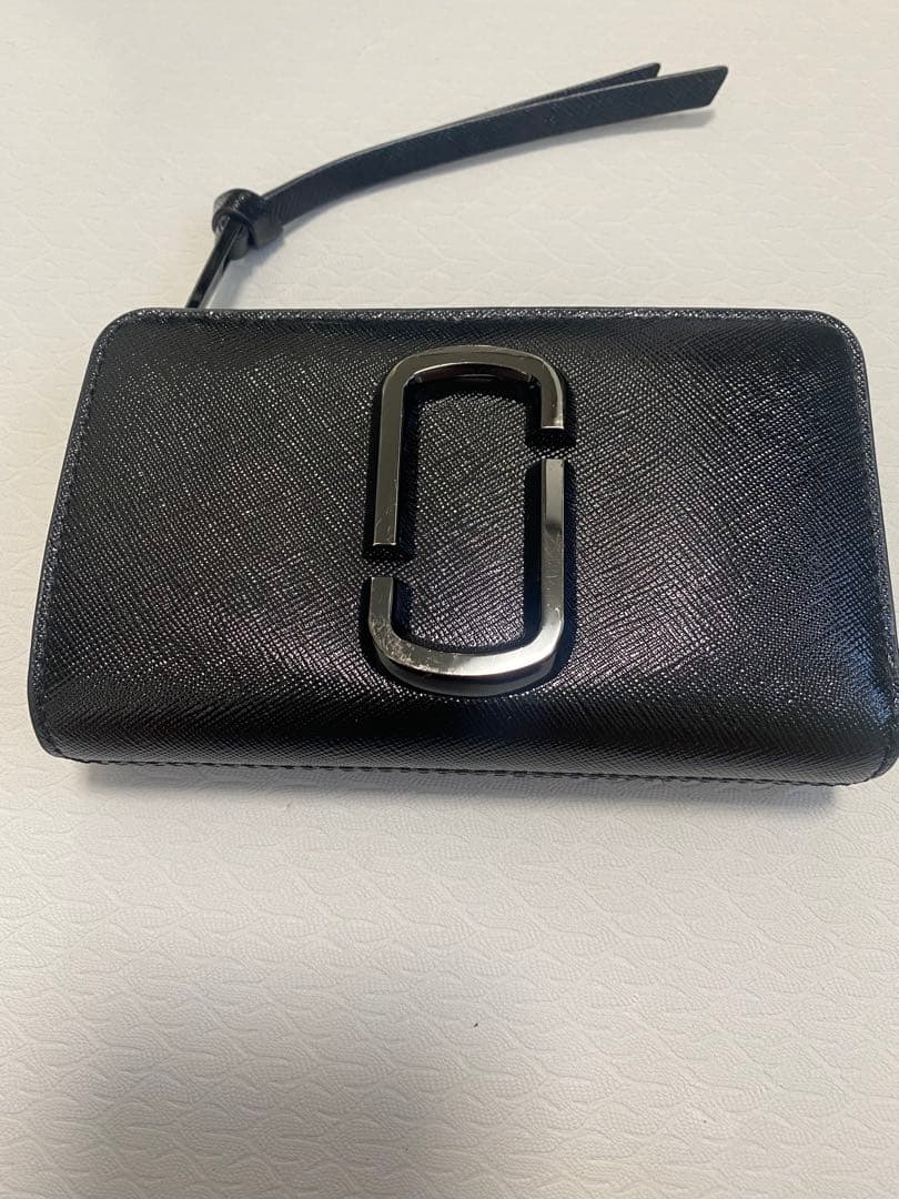 マークジェイコブス　ブラック 二つ折り財布