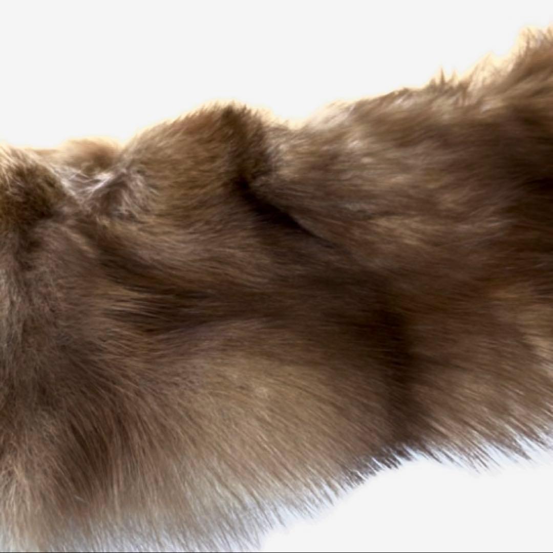 銀座和光 WAKO ロシアンセーブル ティペット 上品 艶感 フォーマル