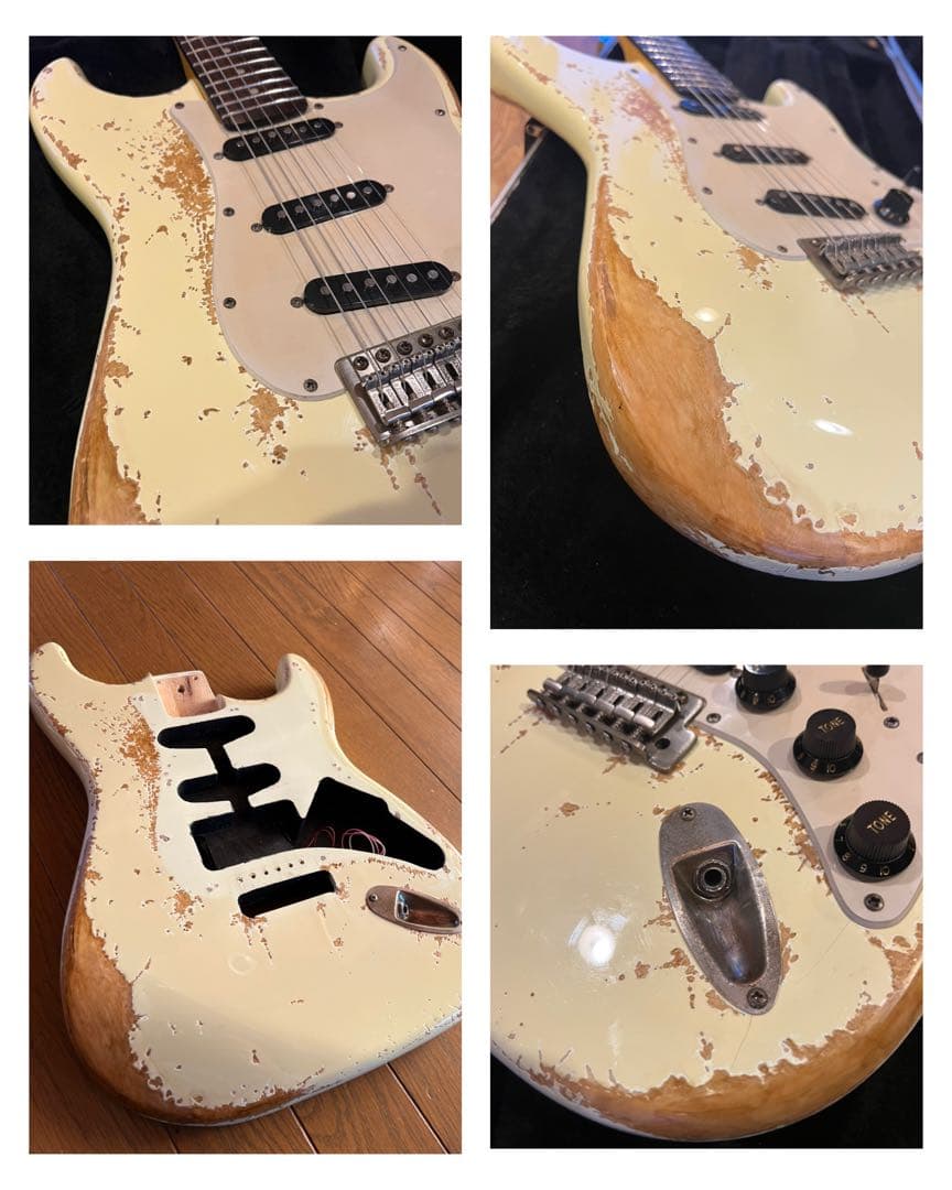 ハードレリック 60sストラトタイプ アルニコ5ピックアップス/OWH