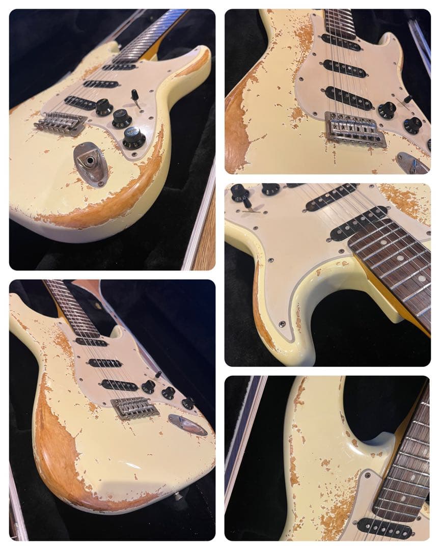 ハードレリック 60sストラトタイプ アルニコ5ピックアップス/OWH