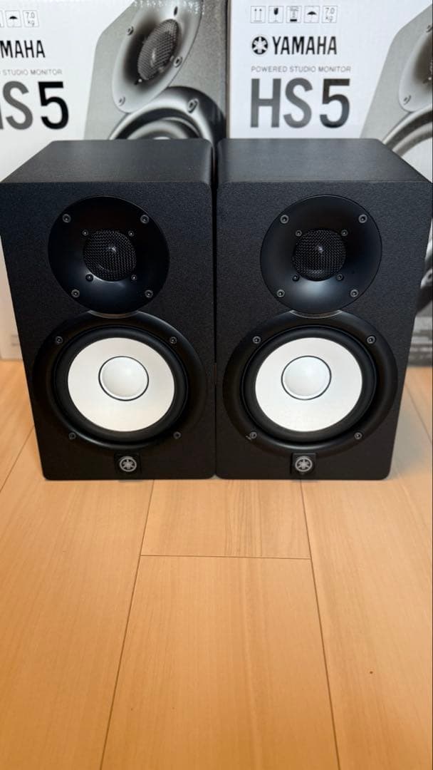 YAMAHA HS5 モニタースピーカーペア おまけ付き