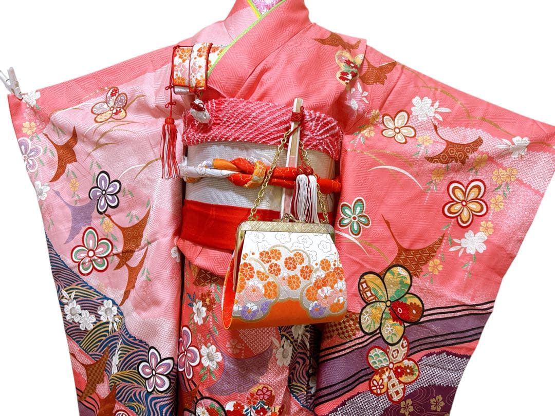 お買い得品♡七五三　7歳　女の子　フルセット　一式　ピンク系