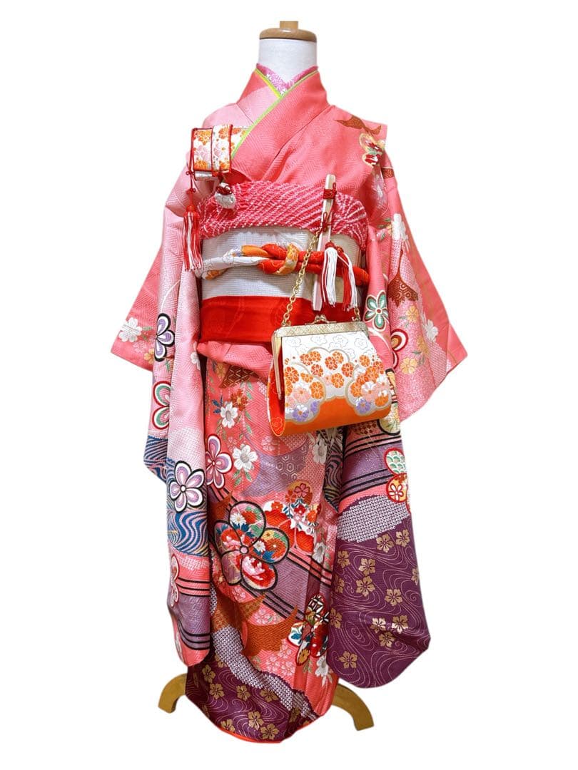 お買い得品♡七五三　7歳　女の子　フルセット　一式　ピンク系