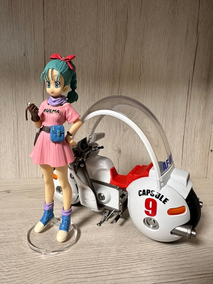 S.H.Figuartsブルマのバイクホイポイカプセル No.9造形天下一ブルマ