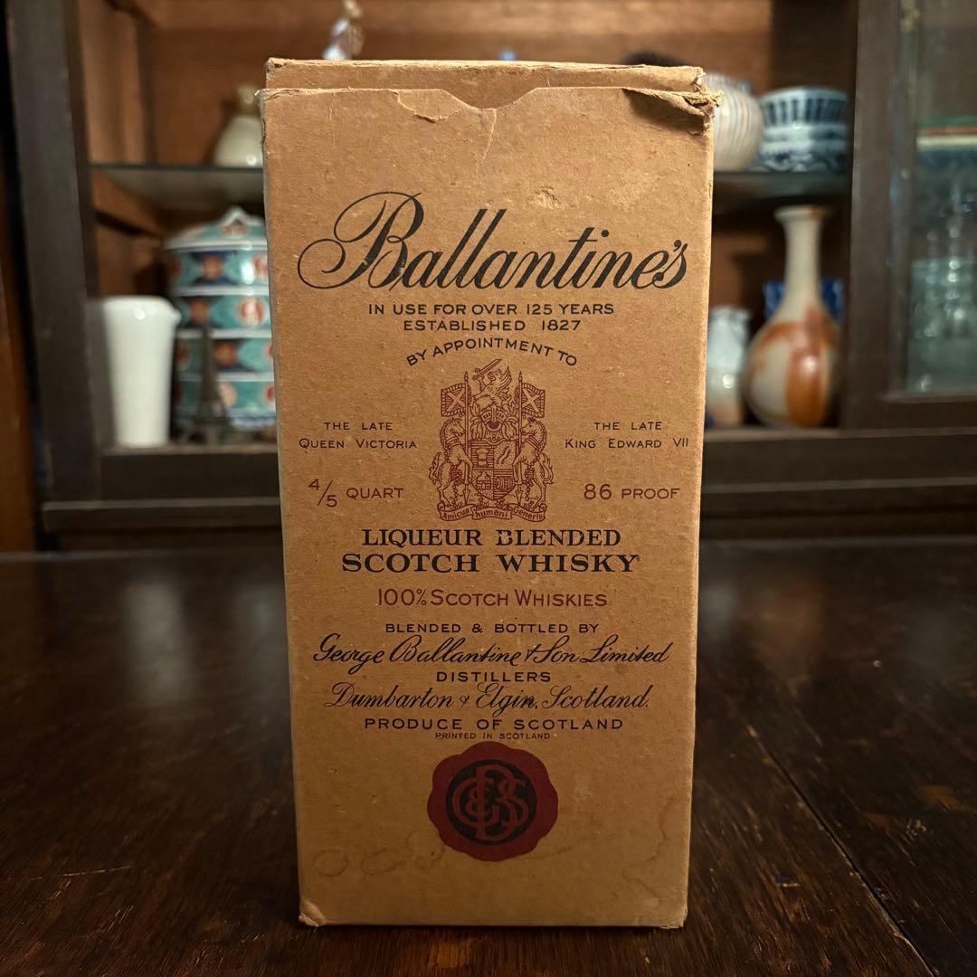 Ballantine's 特級　バランタインファイネスト　赤紋章