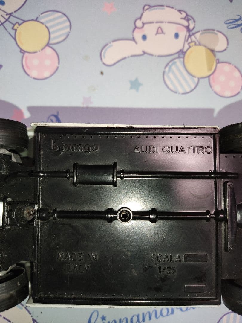 ブラーゴ　AUDI QUATTRO 1/25　ラリー