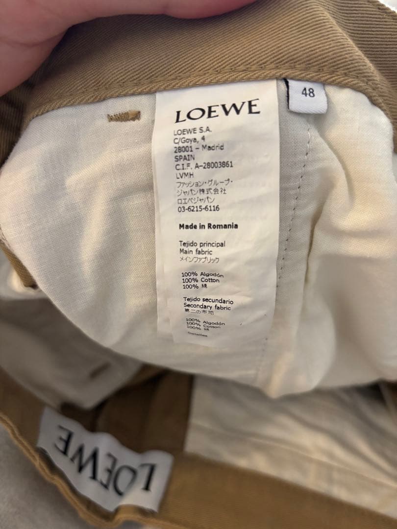 LOEWE ベージュ チノパン