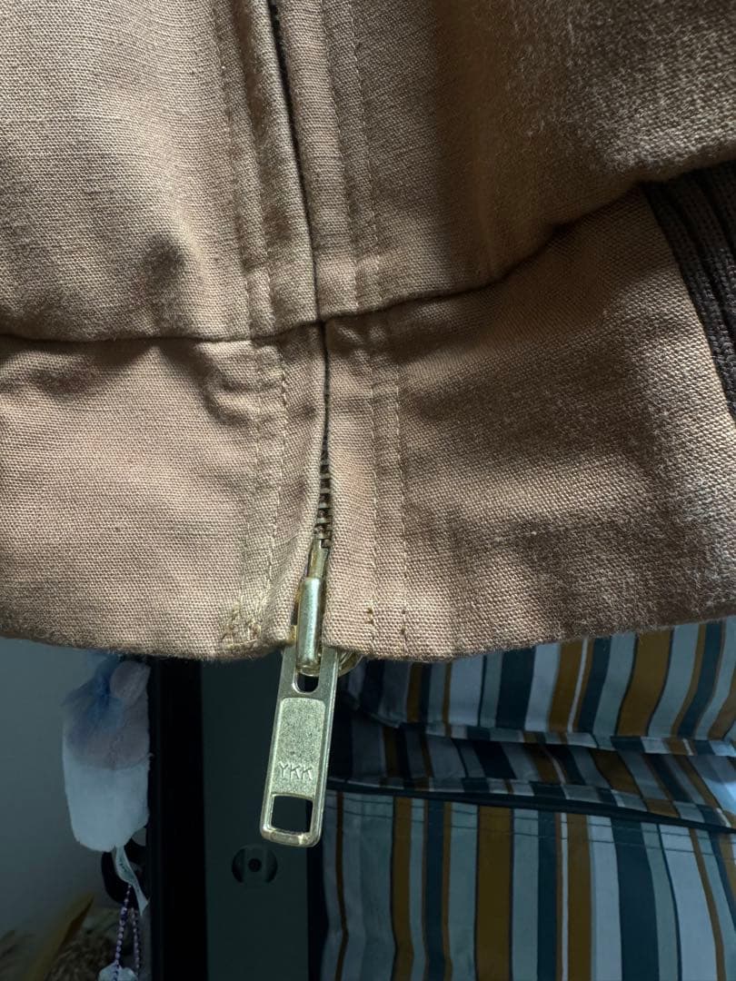 ジャケット・アウター Sasquatchfabrix. PUFF WORK HOODIE Brown