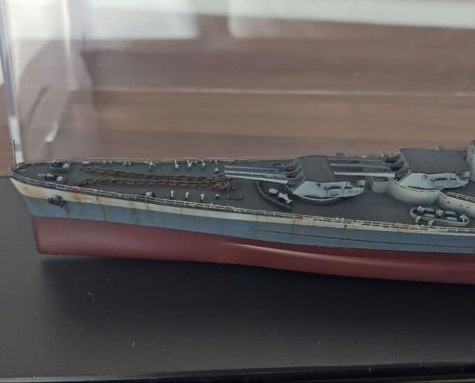 トランペッター 1/700 アメリカ海軍 戦艦 ワシントン