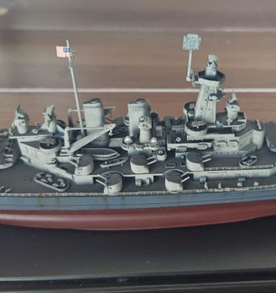 トランペッター 1/700 アメリカ海軍 戦艦 ワシントン