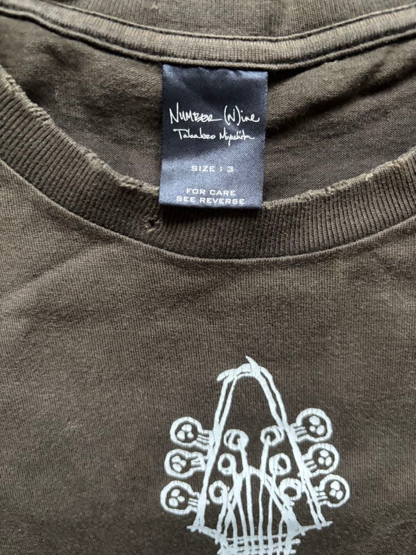 Number (N)ine 04ssフライングＶ Tシャツ3