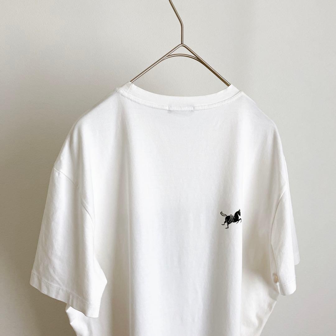 中田英寿着用モデル イタリア製 cruciani プリント 半袖 Tシャツ