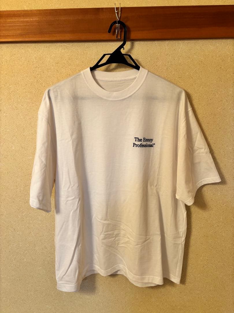 The Ennoy Professional 24SS ホワイト 半袖　XL