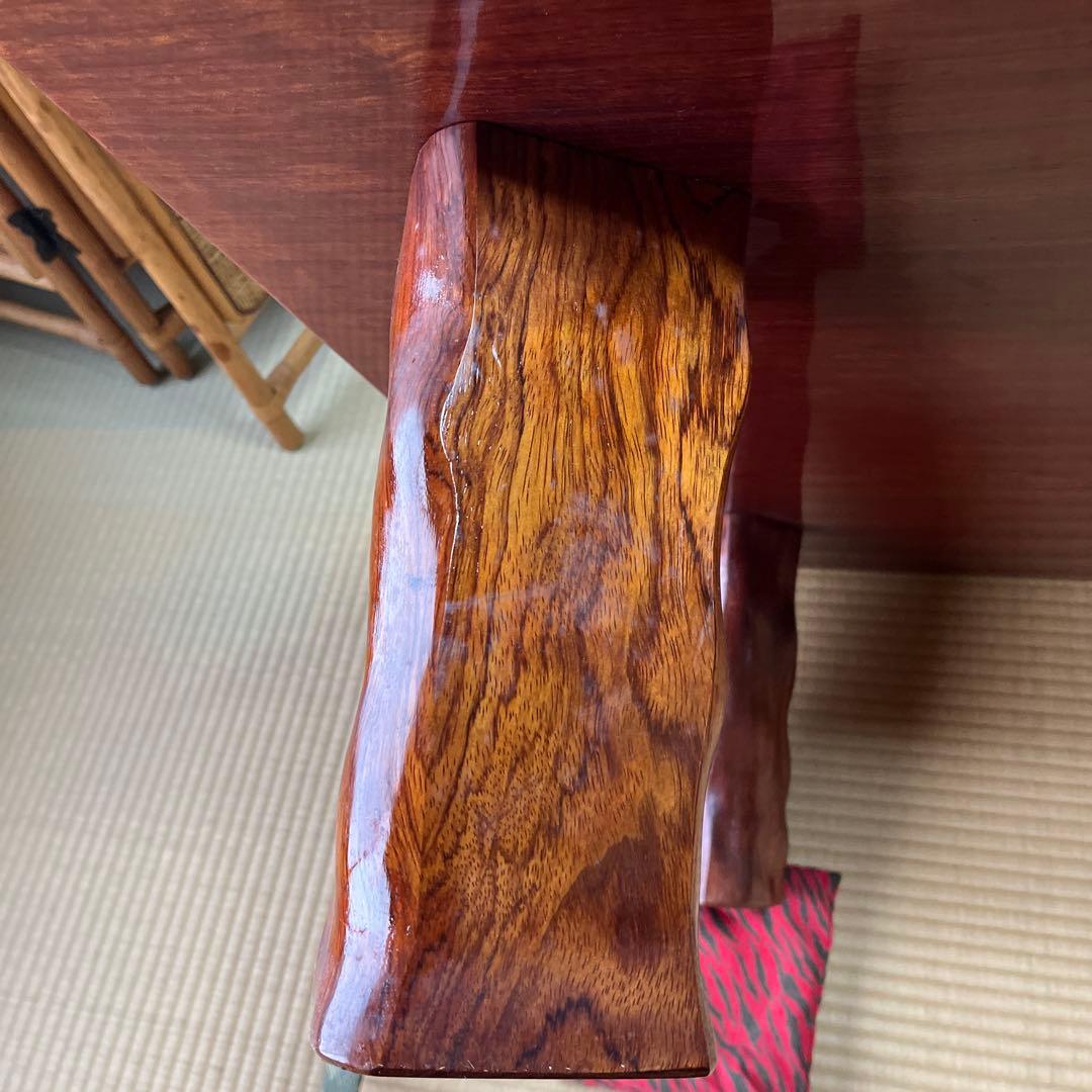 1枚板　座卓　テーブル　アンティーク　一枚板