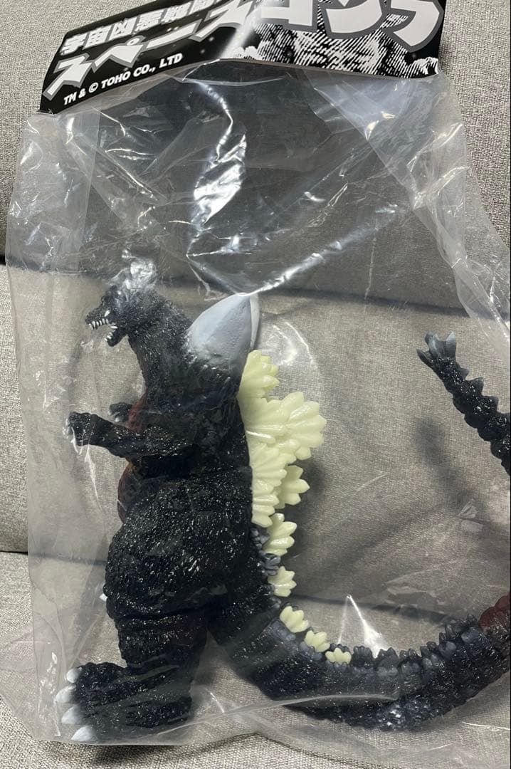 エンビー　スペースゴジラ　宇宙凶悪戦闘獣スペースゴジラ 背面蓄光ver