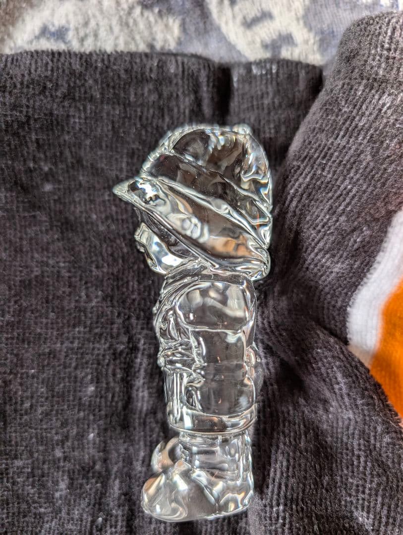 クリスタルひとしくん クリスタルガラス