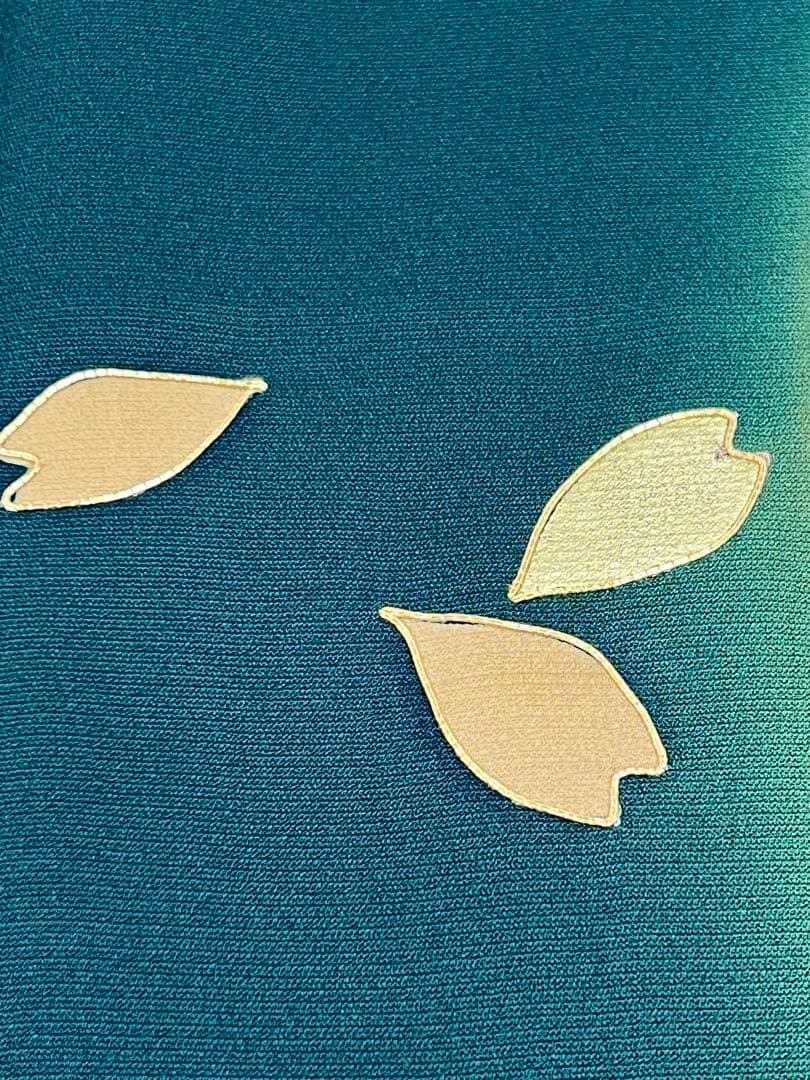 振り袖　フルセット　別誂長襦袢　金彩加工　刺繍入り　両面全通袋帯　個性的　663