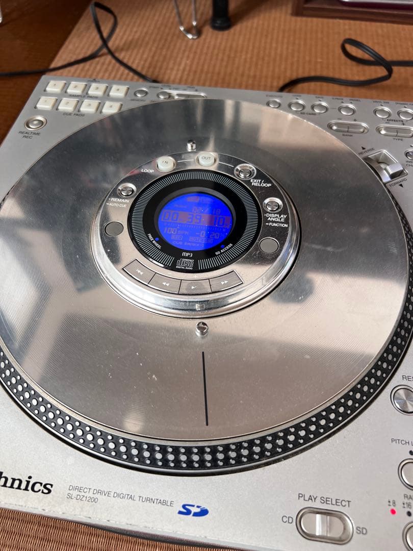 [通電音出し確認済] Technics SL-DZ1200 CDJ
