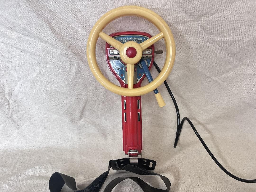 昭和レトロ！【ブリキおもちゃ】 リモコン付きブリキ自動車 動作不良 ジャンク