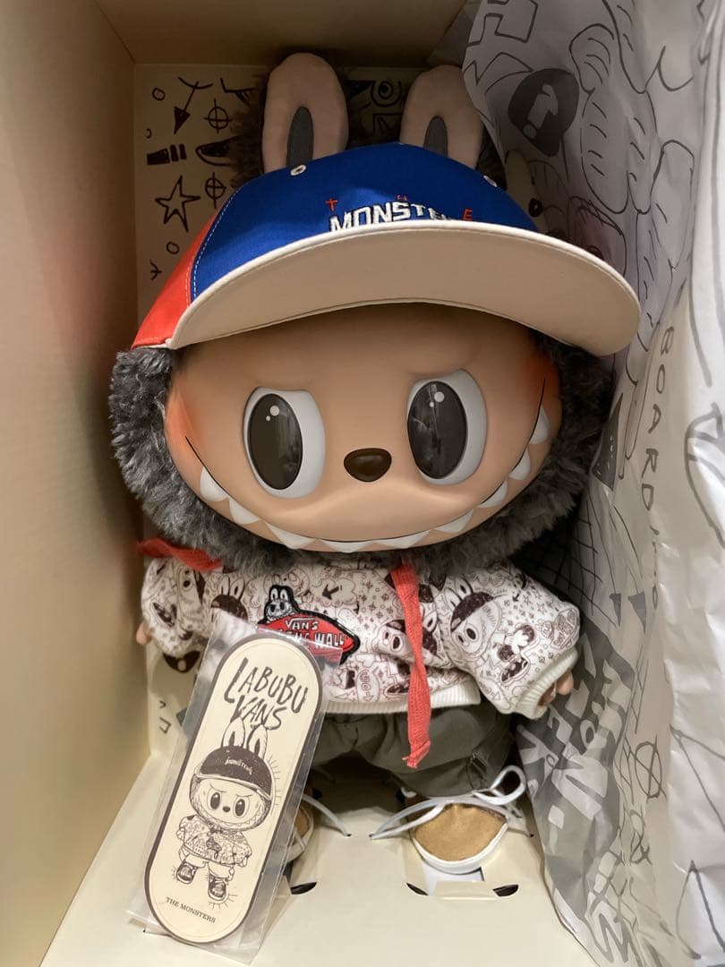 ぬいぐるみ POPMARTxVANS LABUBU THE MONSTERS FOREVER