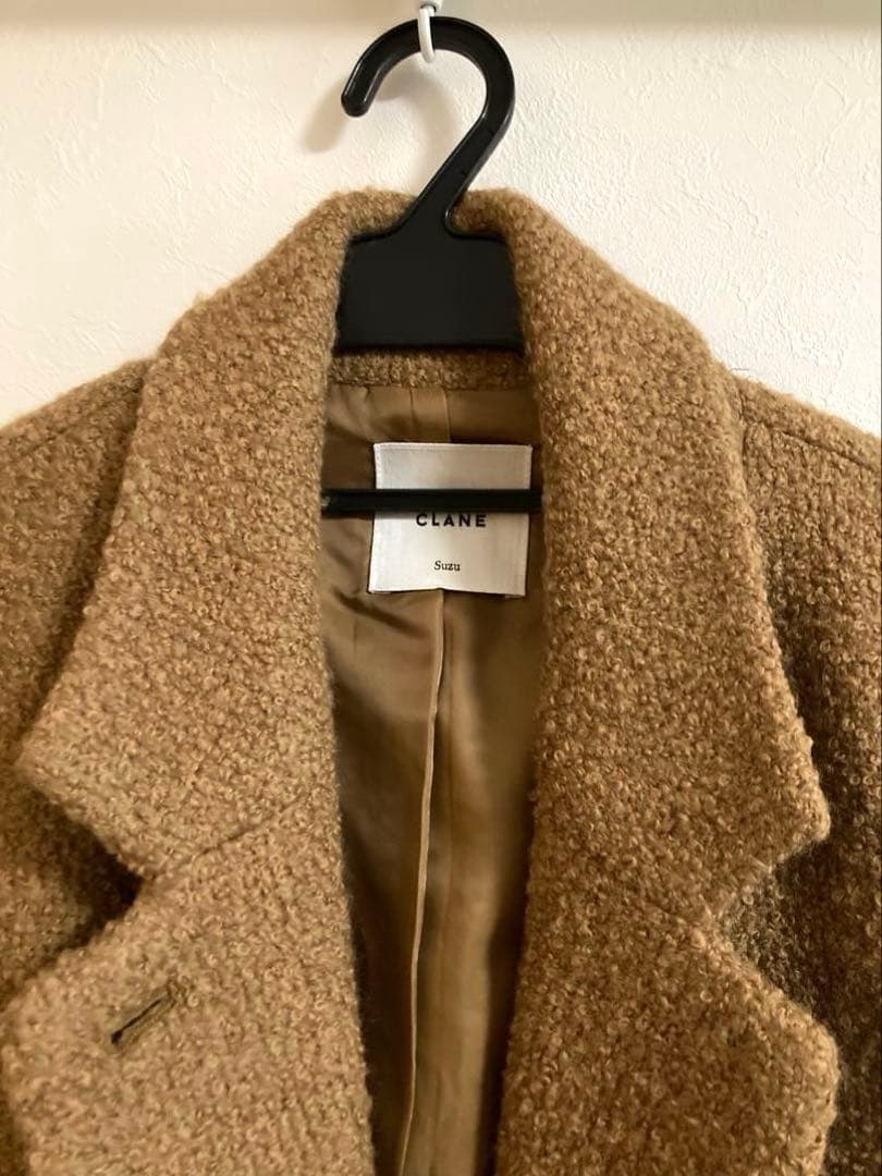 clane×広瀬すず　mix color over coat