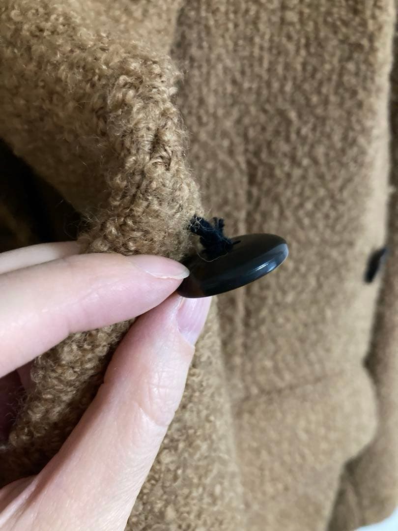 clane×広瀬すず　mix color over coat