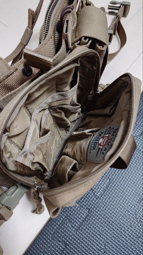 ほぼ新品 オードナンス フロントファステック チェストリグ コヨーテ 実物