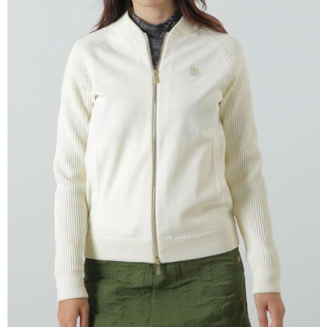 St ANDREWS 裏地付きニットブルゾン