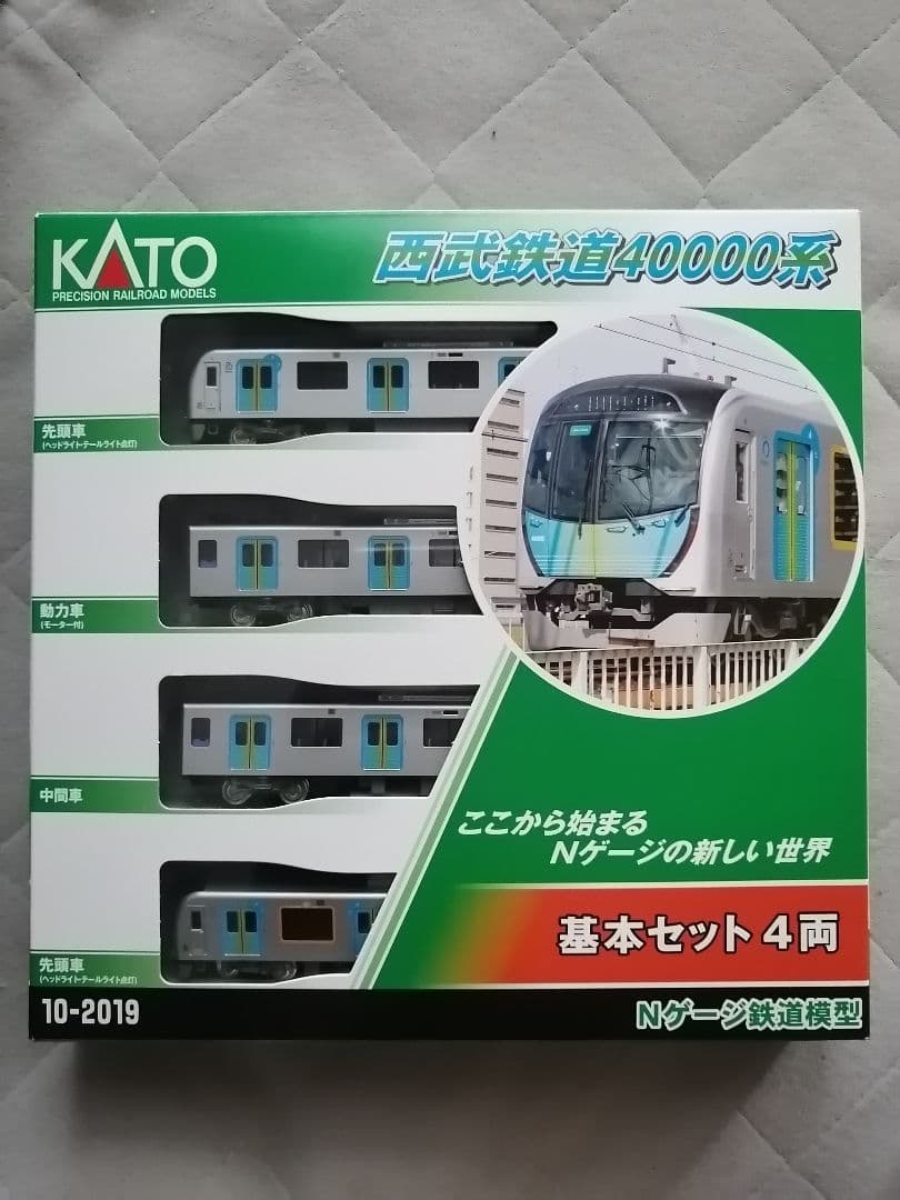 KATO 10-2019 西武鉄道 40000系 基本4両セット カトー
