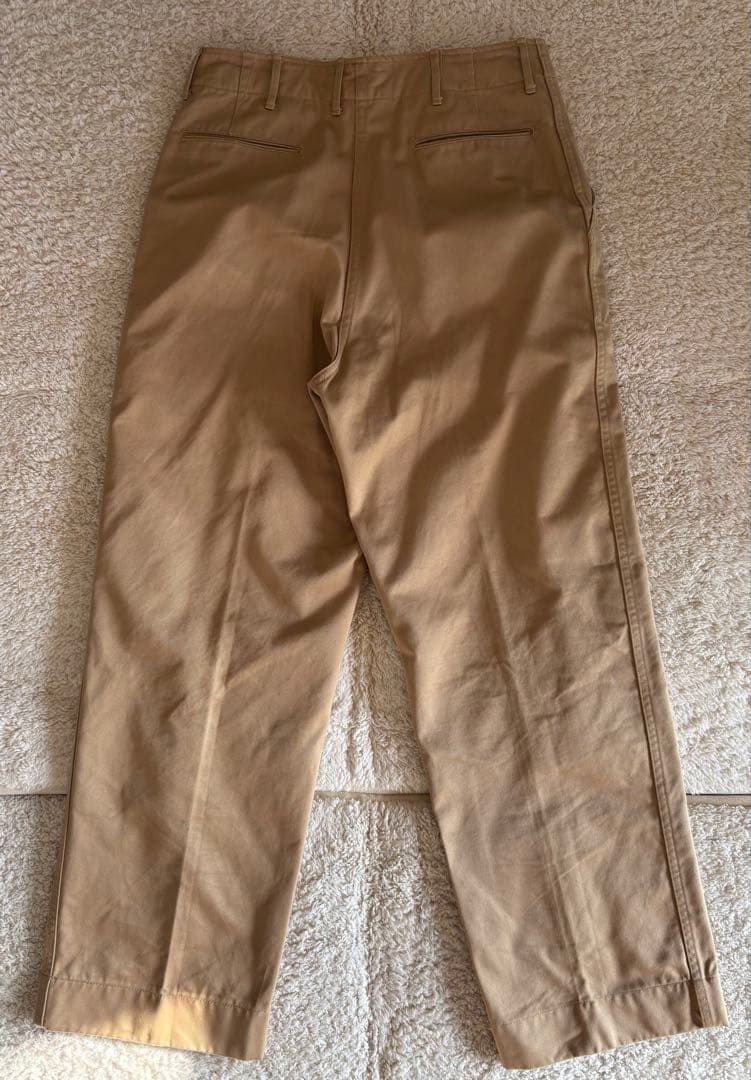 Atlast&co ミリタリーチノ　ベージュ　32