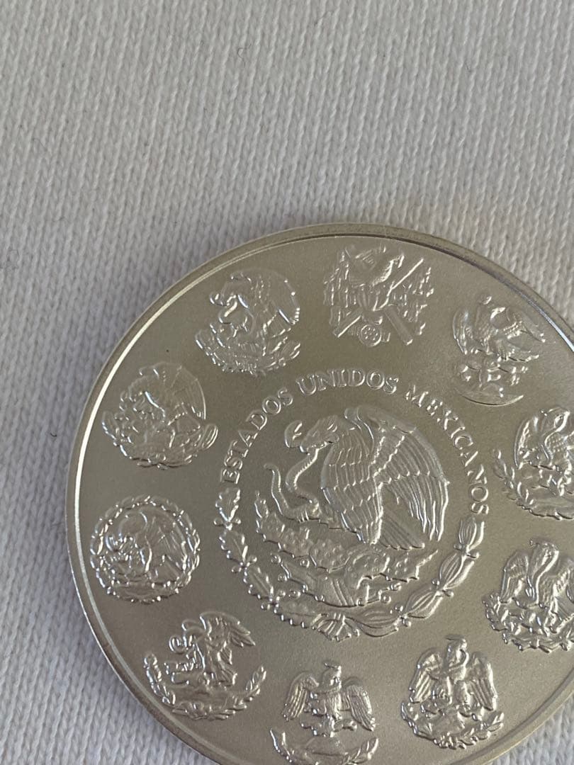 未使用 リベルタド銀貨 2024 1oz 純銀 .999 メキシコ