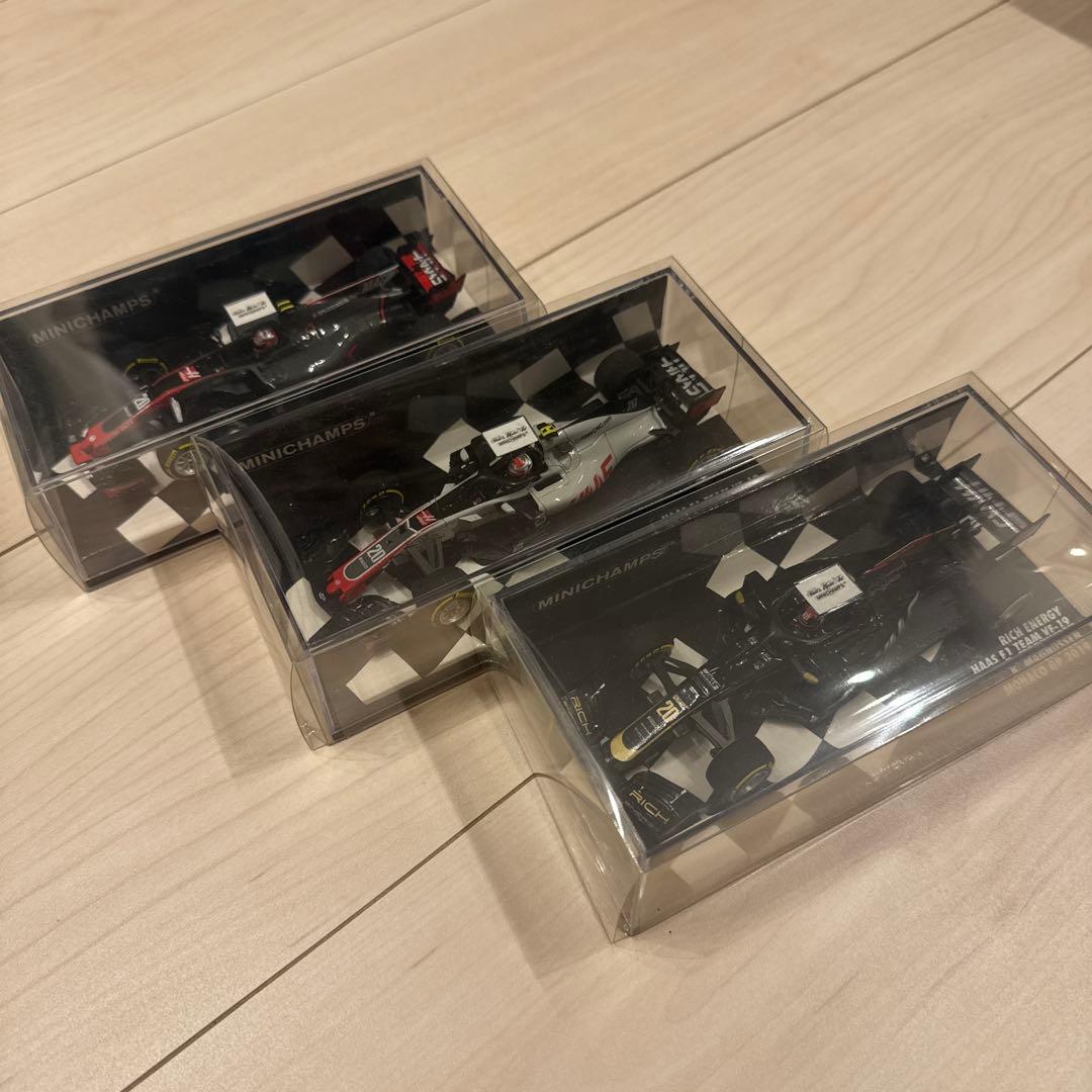 ミニチャンプス　1/43ケビン　マグヌッセン　3台セット