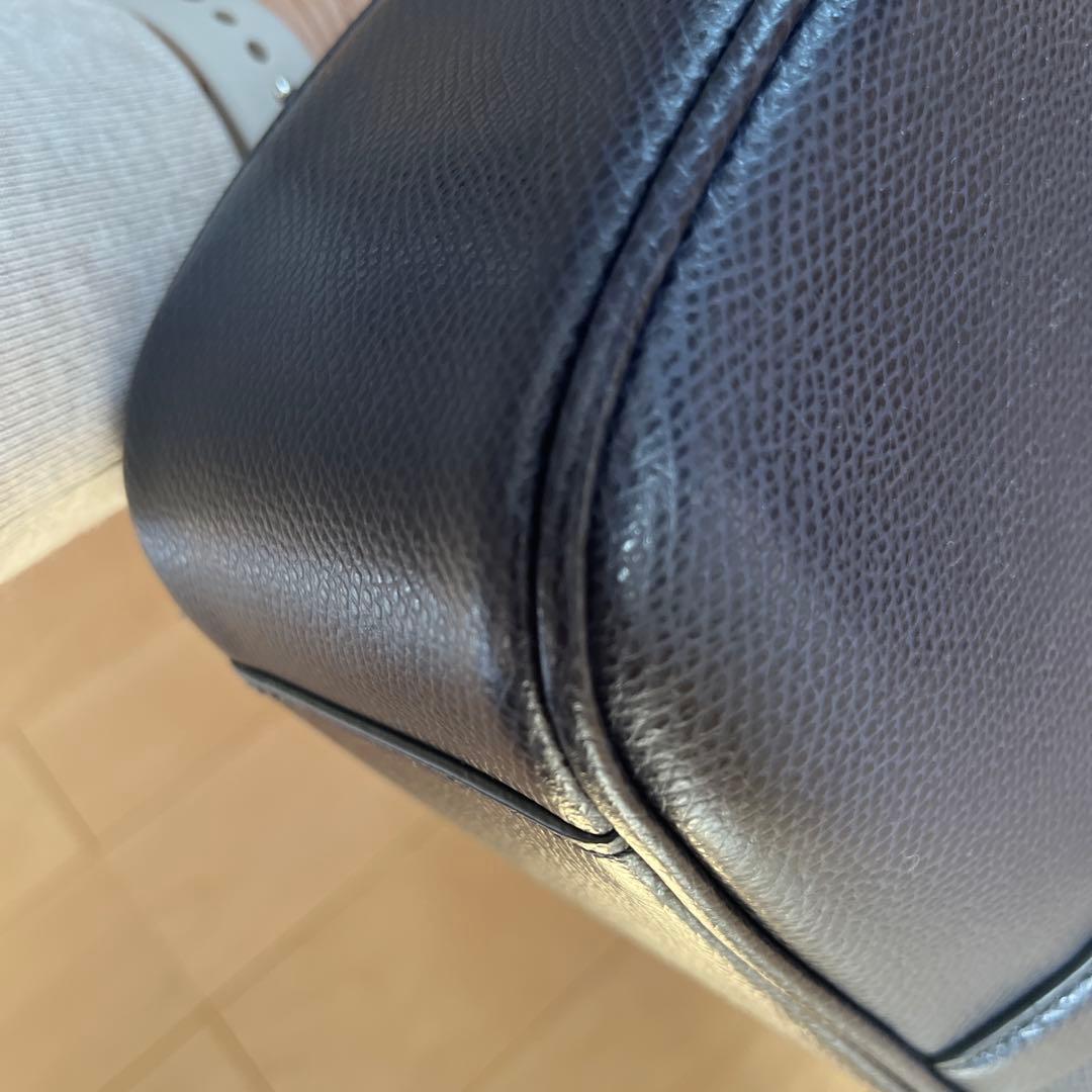 【よっしぃ】COACH ネイビー ビジネスバッグ