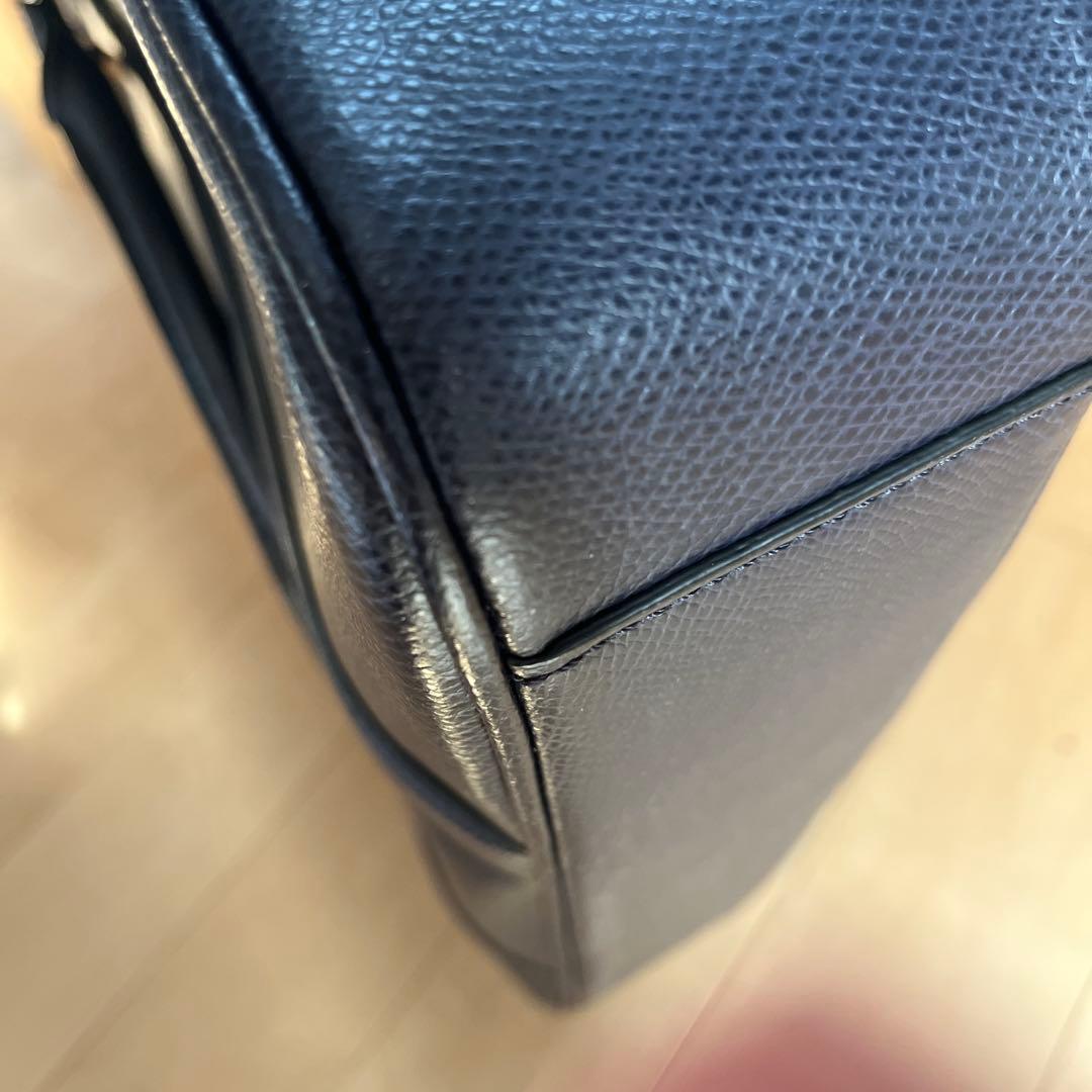 【よっしぃ】COACH ネイビー ビジネスバッグ