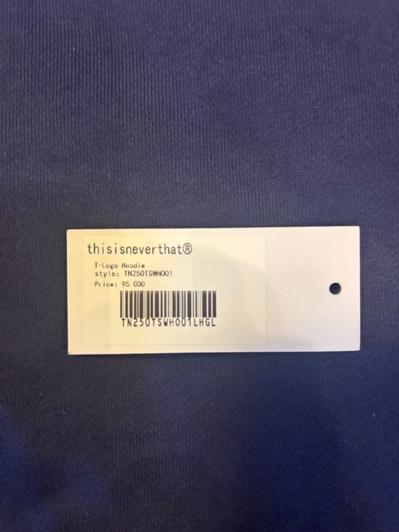 thisisneverthat ネイビー パーカー S