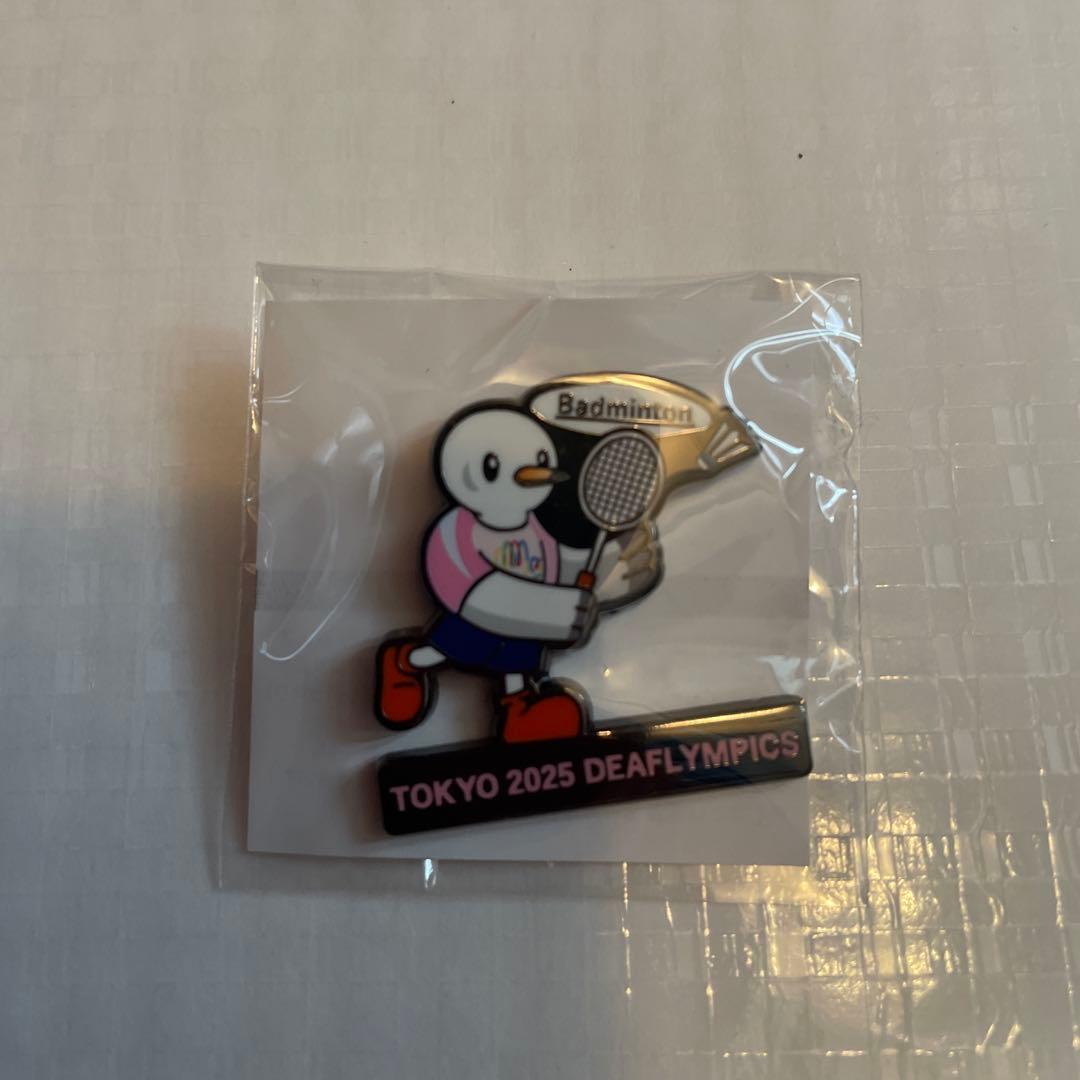東京2025 デフリンピック ピンバッジセット