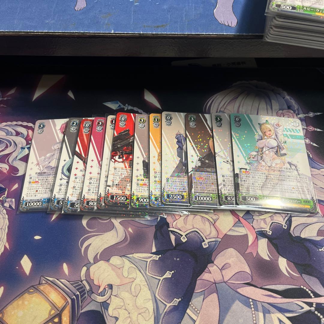 ヴァイスシュヴァルツ　勝利の女神NIKKE ニケ　RR以下4コン　セット